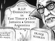 Henry Kissinger. Murderer.