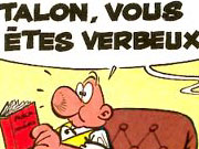 cs magazine Pilote in 1963, the series presents the comic misadventures of an anti-hero. The name derives from "talon d'Achille", the French term for an "Achilles' heel", which suits the character although the Achilles' heel of Achille Talon is not his heel but his large nose. The figure was conceived by Greg when, due to a clerical error, some pages of Pilote were blank and none of the other authors were available.[citation needed] In English translations the series is titled Walter Melon.