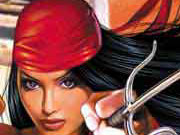os, usually known only by her first name Elektra, is a fictional character in publications from Marvel Comics. Created by Frank Miller, the character first appeared in Daredevil #168 (January 1981). Elektra is a ninja and assassin who wields two bladed sai as her trademark weapon. She is a love interest of the superhero Daredevil, but her violent nature and mercenary lifestyle divide the two. She is one of Frank Miller's best-loved creations, and subsequent writers' use of her is controversial as Marvel had originally promised to not resurrect the character without Miller's permission.[1] She has also appeared as a supporting character of the X-Men's Wolverine. She is named after Electra, daughter of Agamemnon of Mycenae and Clytemnestra of Sparta.
