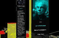 City of News, a 3D information browsing system being developed by Flavia Sparacino, at MIT Media Lab.