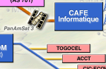 Topographie de l'Internet au Togo