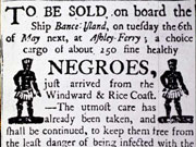 Ad for Escaped Slave
